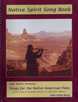 Native American flute songbook: Native Spirit Song Book